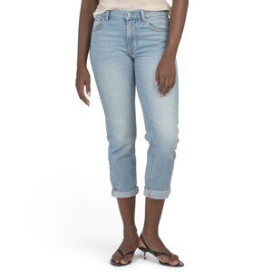 LUCKY BRAND Symbol Wash High Rise Relaxed Straight Leg Boy Jeans